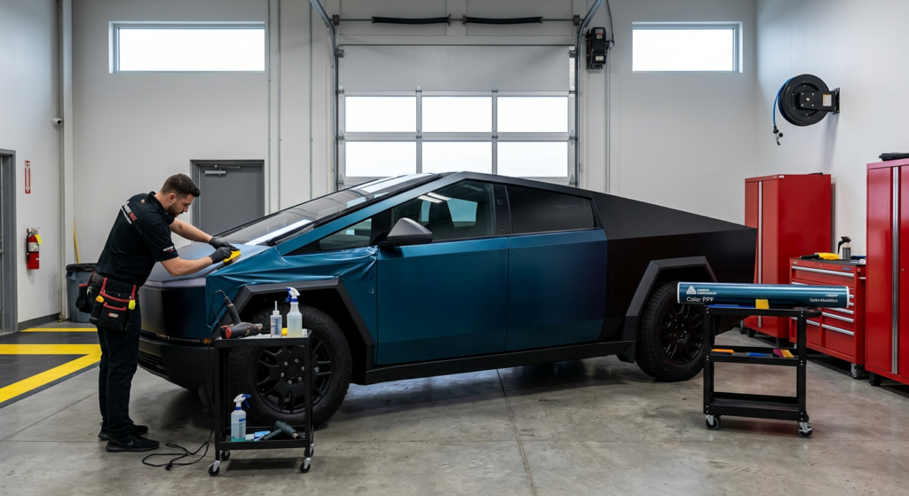 Matte Black Cybertruck: Color Ppf Options In Richmond Va Mechanicsville, Va &Amp; Richmond, Va | I3Uaalwuqakze Bmurco Hscg9Uof