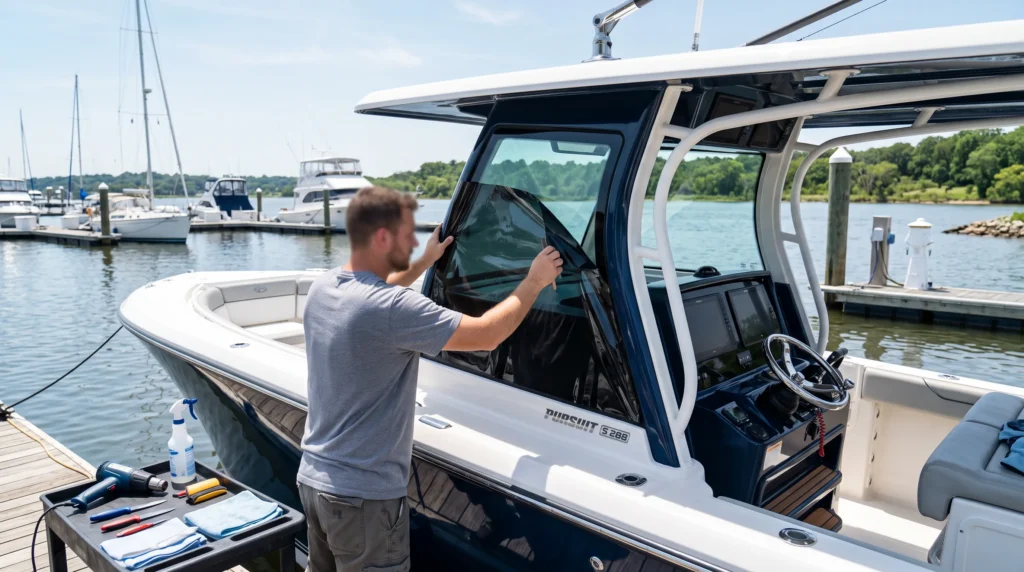 Boat Window Tinting Near Richmond: Heat And Glare On The Water Mechanicsville, Va &Amp; Richmond, Va | Bqm3P6Fnb88U4Xiflviyw Vavzdygr